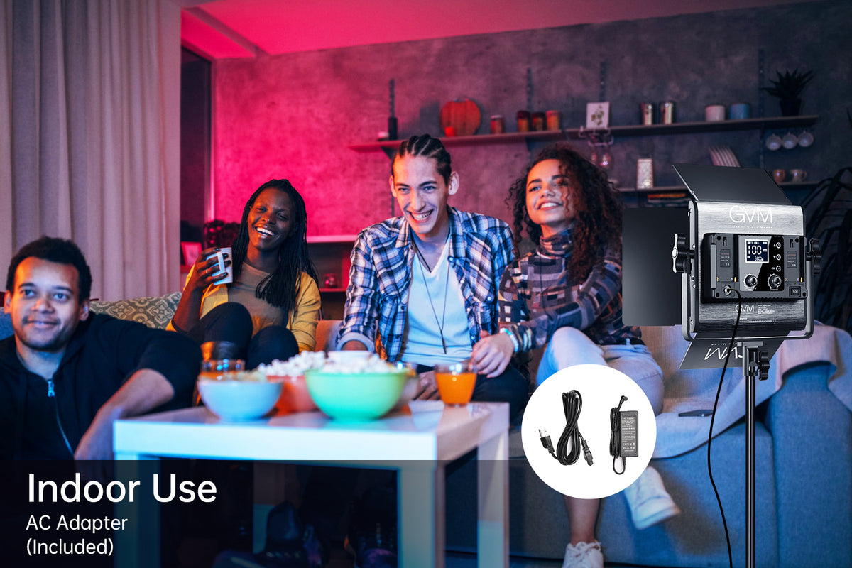 AC/DC power supply provides more shooting options