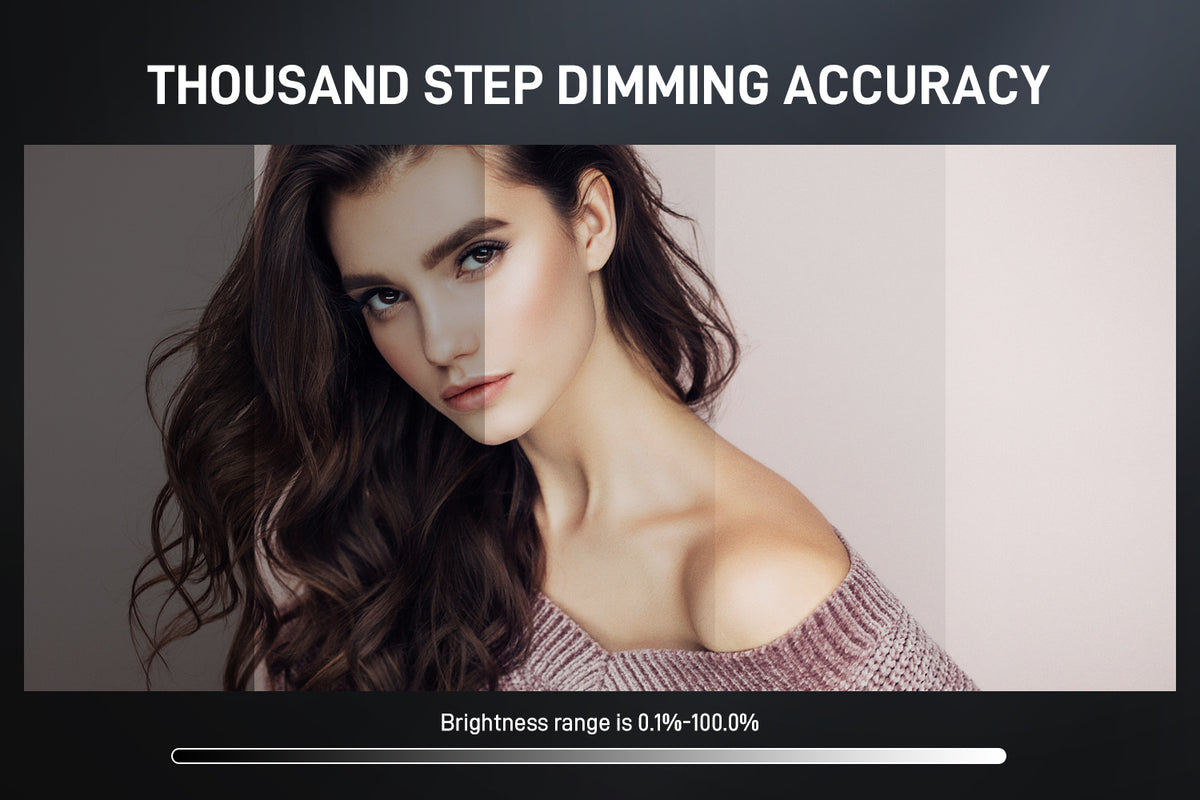 Thousand Step Dimming Accuracy