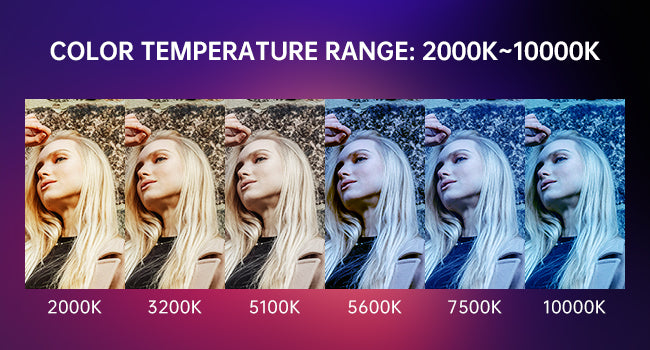 Color Temperature Range: 2000K~10000K