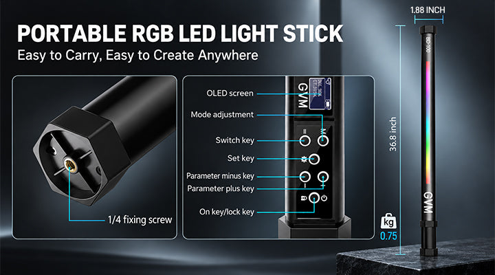 Portable RGB LED Stick