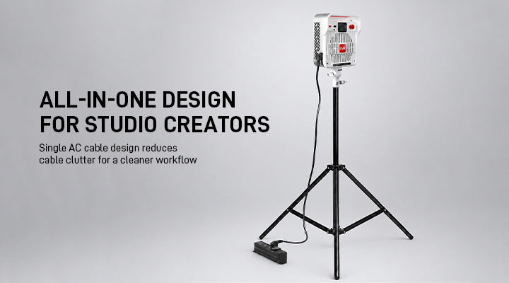 GVM FA200C: Studio Setup Ease
