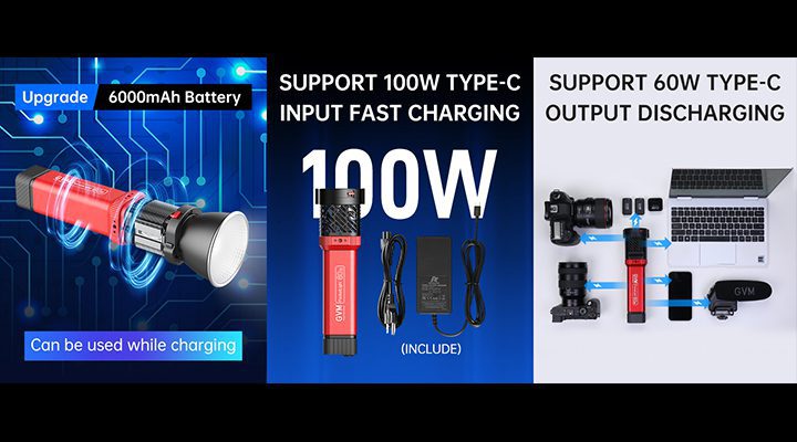100W Fast Charge and 60W High Power Output
