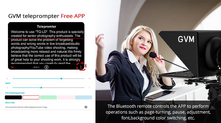 Smart APP Control & Bluetooth Remote
