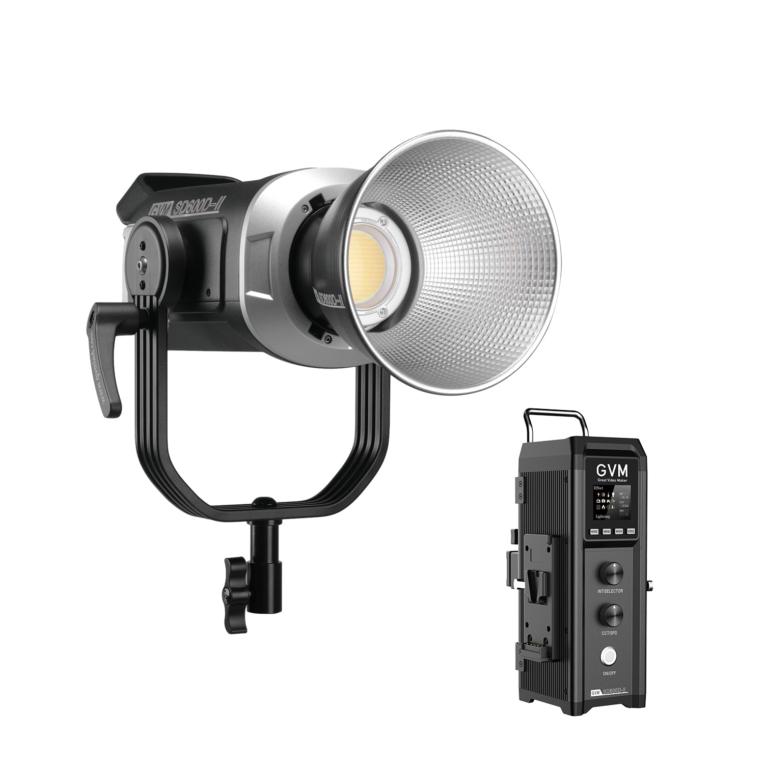GVM SD600D-II 600W Upgraded Bi-Color LED Video Light