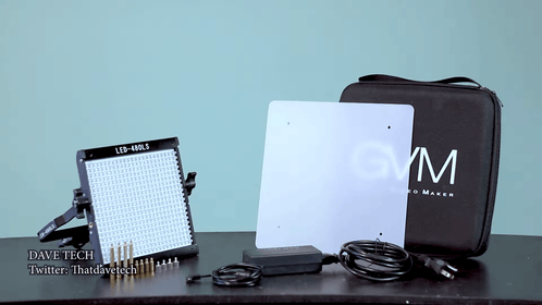 gvm 480ls led lights for videography