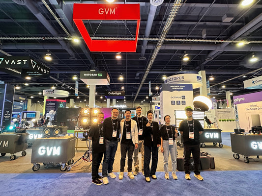 GVM Showcases Cutting-Edge Lighting Innovations at the 2025 NAB Show