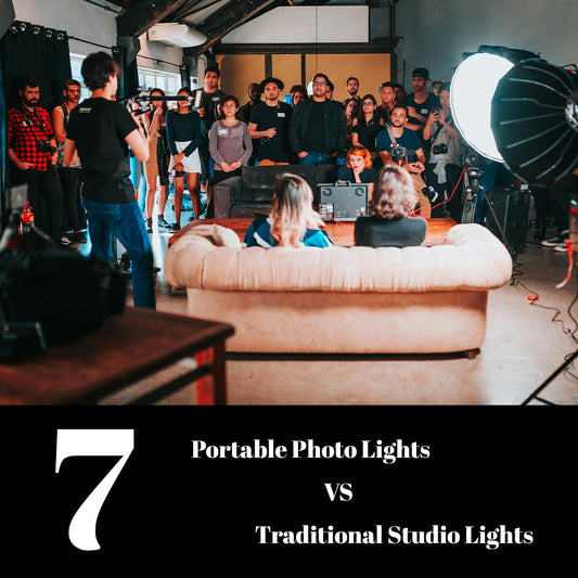 Portable Photography Lights vs. Traditional Studio Lights: Which Better Suits Your Creative Vision? - JIAN CHENG TECHNOLOGY INC.