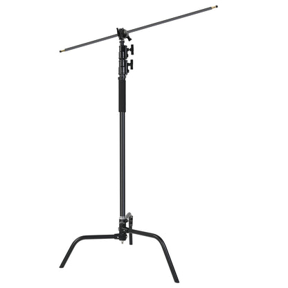 GVM C320 Turtle Base C-Stand & Grip Arm Kit (10.5', Black) - GVM