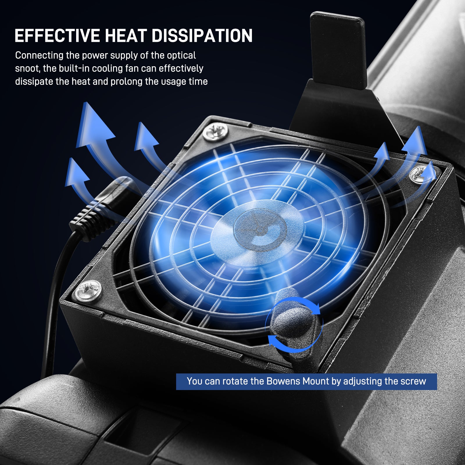 GVM PJ-L40 Spot lens For Power 600W or less Monolight - GVM