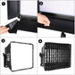 Softbox de Luz de Vídeo GVM para 1300D
