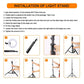 GVM-18S 55W High Power Bi-Color LED Ring Light Kit (18") - GVM