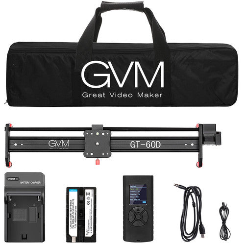 GVM Professional Video Aluminum Alloy Motorized Camera Slider (23″) - GVM