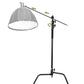 GVM C320 Turtle Base C-Stand & Grip Arm Kit (10.5', Black) - GVM