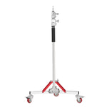 GVM DL300  Professional Rolling Light Stand - Stainless Steel & Aluminum Alloy with Locking Casters for Studio/Outdoor Photography/Videography(118‘’) - GVM