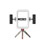 GVM TL600B 6W hand-held dual color temperature mobile phone ring light for live stream - GVM