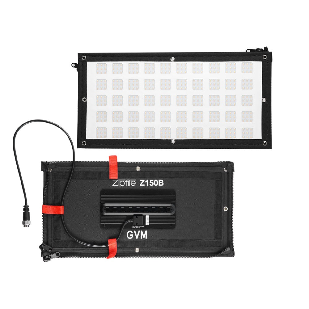 Zip Tile Z150B 150W Bicolor can be spliced, portable, support USB-C firmware upgrade light - GVM