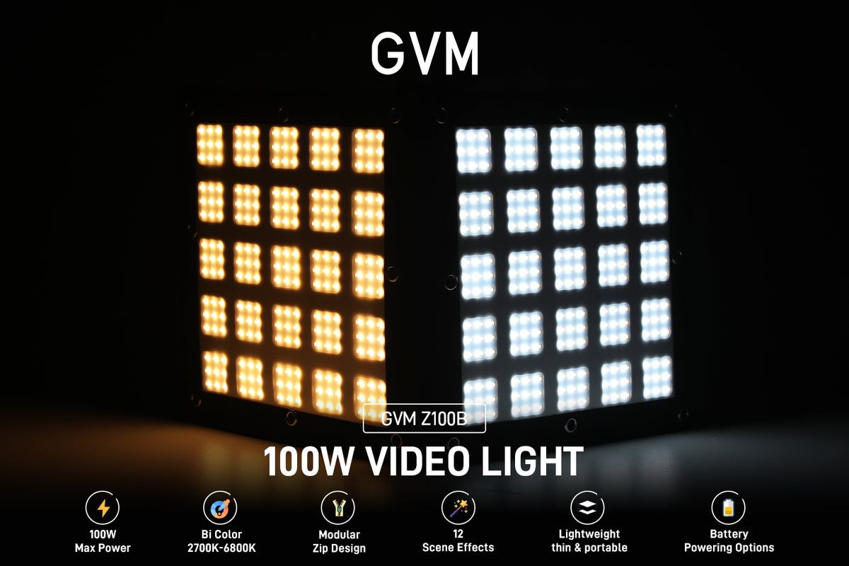 GVM Z100B Video Light
