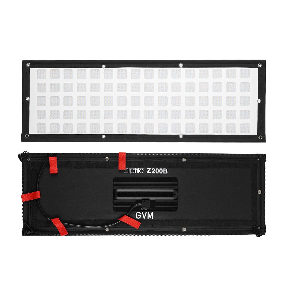 Zip Tile Z200B 200W Bicolor can be spliced, portable, support USB-C firmware upgrade light - GVM