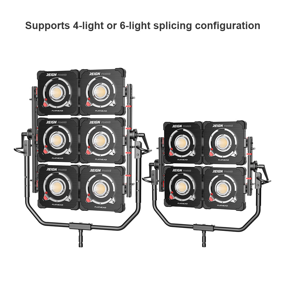 Flathead  FH400B  400W constant power Bi-color   flat  light - GVM
