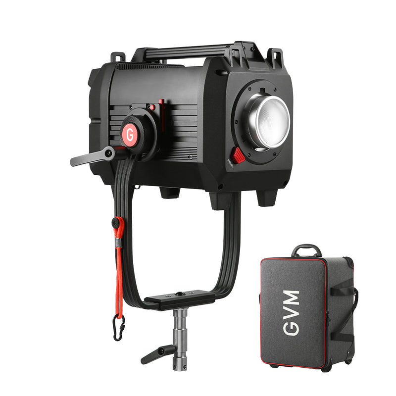 GVM 1200B AIO 1200W Film Lighting Equipment Bi-Color Integrated DMX Bicolor Spotlight