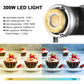 GVM SD300D Bi-Color LED Video Spotlight Kit with Stand and Lantern Softbox - GVM