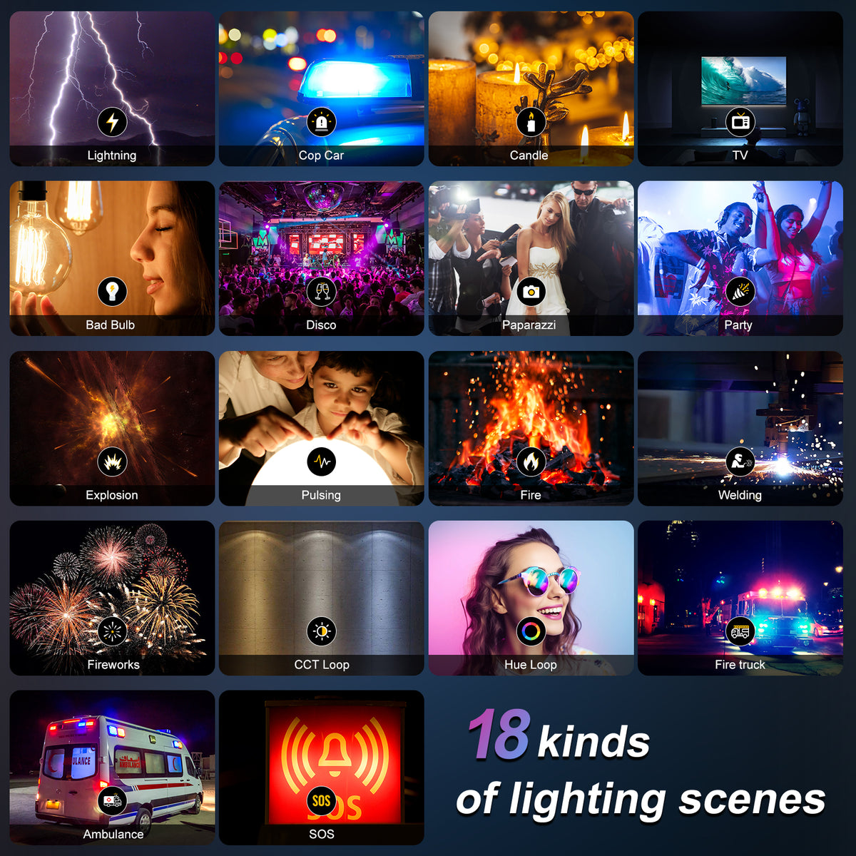 Luce video a LED RGB GVM con kit di illuminazione, pannello luminoso a Luce video a LED RGB GVM con kit di illuminazione, pannello luminoso a