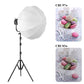GVM SD300D Bi-Color LED Video Spotlight Kit with Stand and Lantern Softbox - GVM
