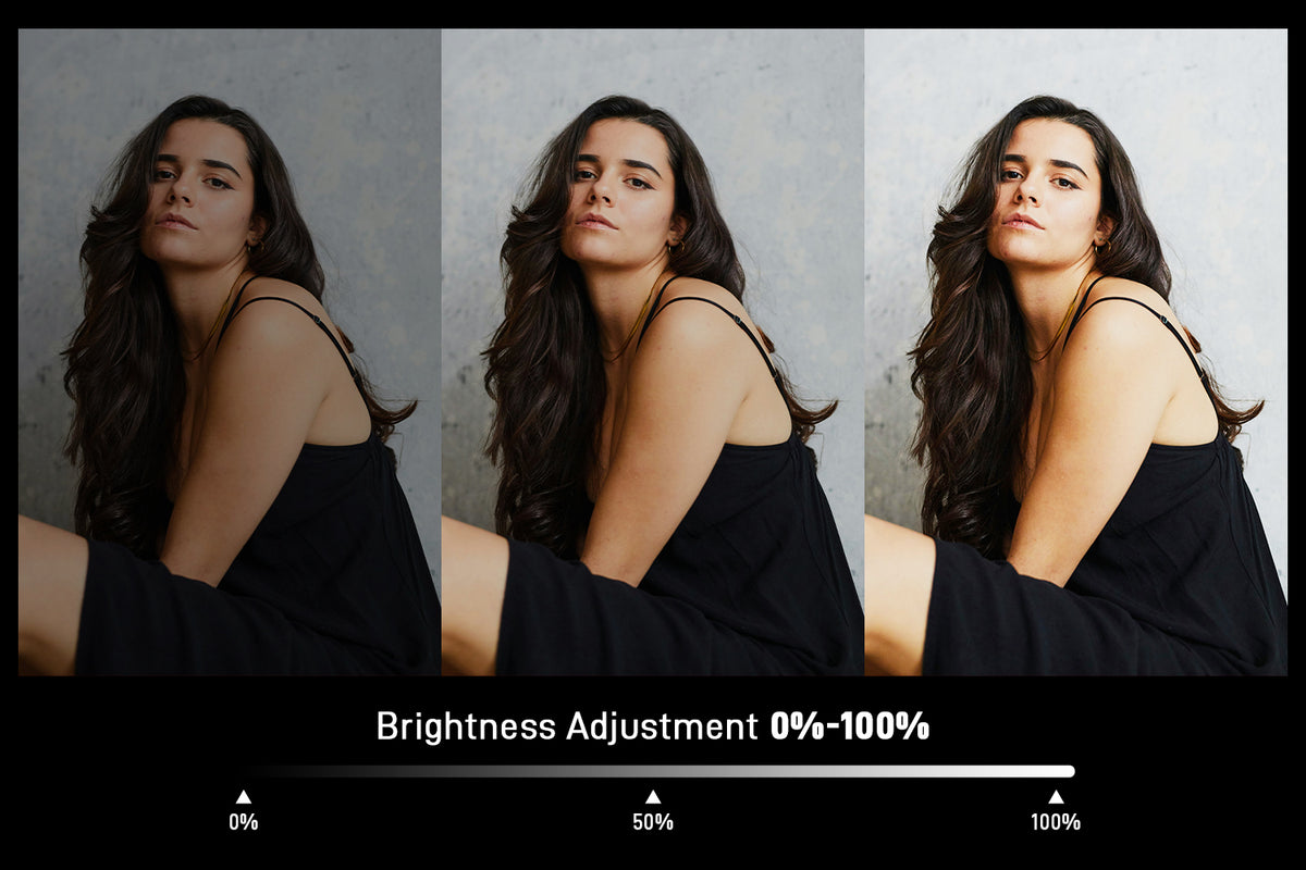 360° Color Control & 0–100% Dimming