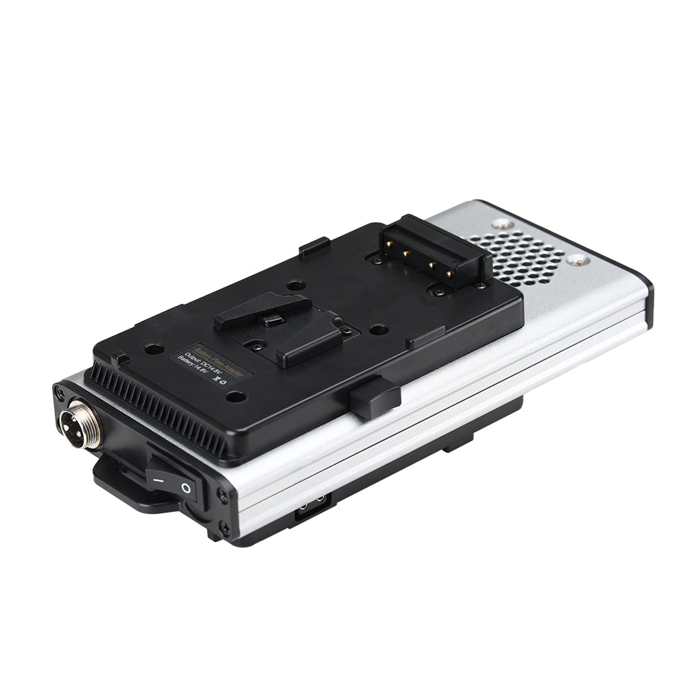 GVM V-Mount Battery Plate Adapter for SD300D PRO-SD300B and PRO-SD300C LED Lights - GVM