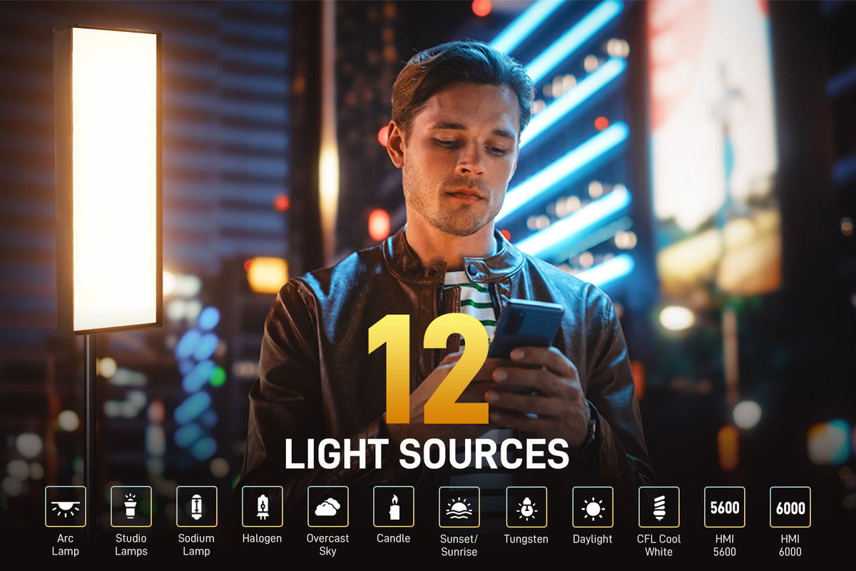 12 Light Source/Effect Simulations