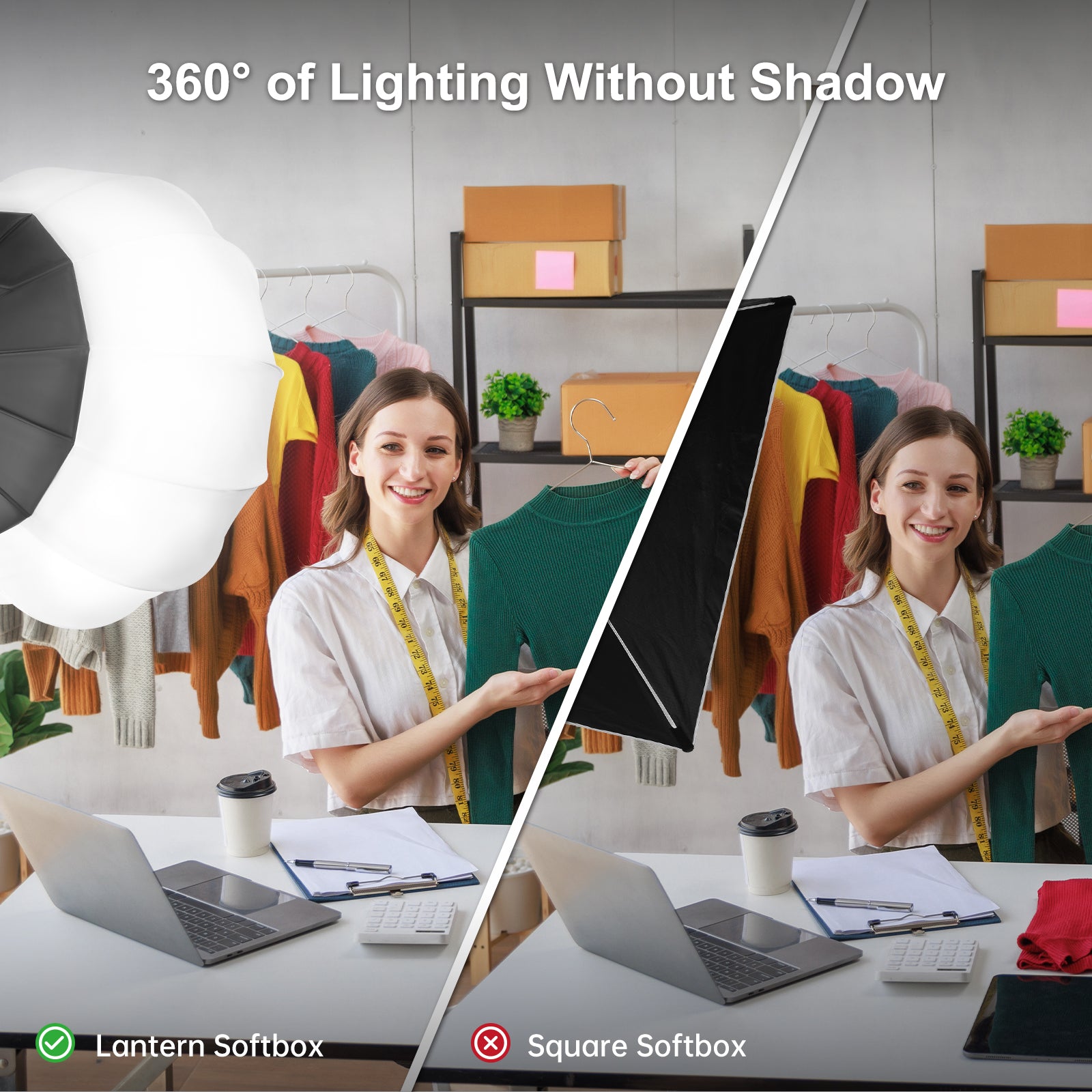 GVM Lantern Globe Softbox  (26") - GVM