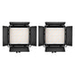 GVM-800D-III 40W Bi-color and RGB Video Panel Light(2-Light Kit) - GVM