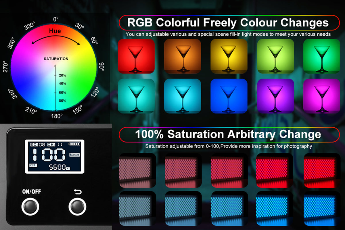Versatile Lighting Modes