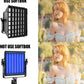 GVM-800D-II 40W Bi-color and RGB Video Panel Light With Softbox（Open Box）