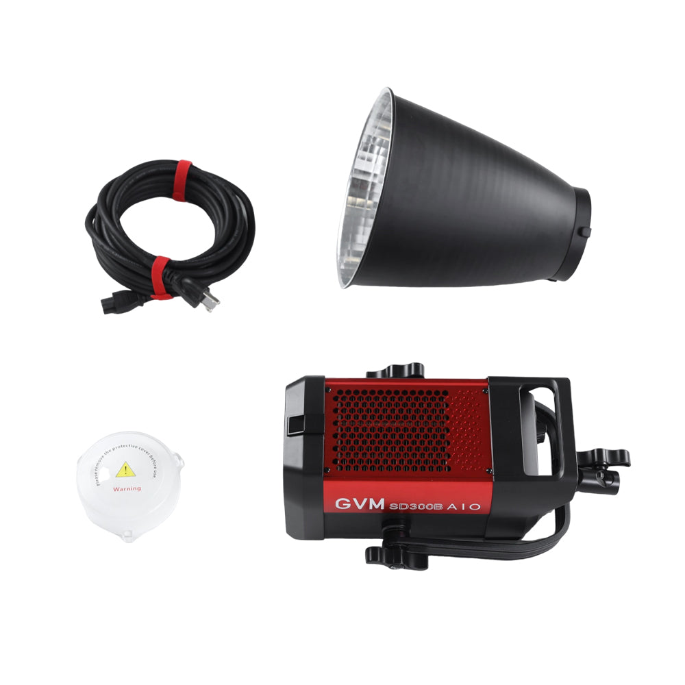 GVM SD300B-AIO 300W LED Video Light Mesh Bluetooth（2-Light-kit） - GVM