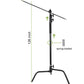 GVM C320 Turtle Base C-Stand & Grip Arm Kit (10.5', Black) - GVM