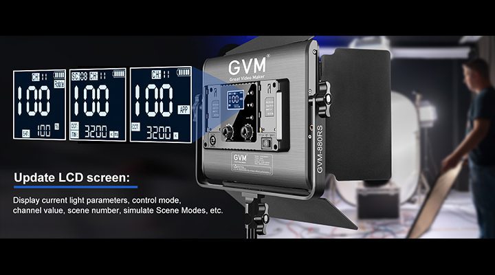 With LCD screen display and stable system