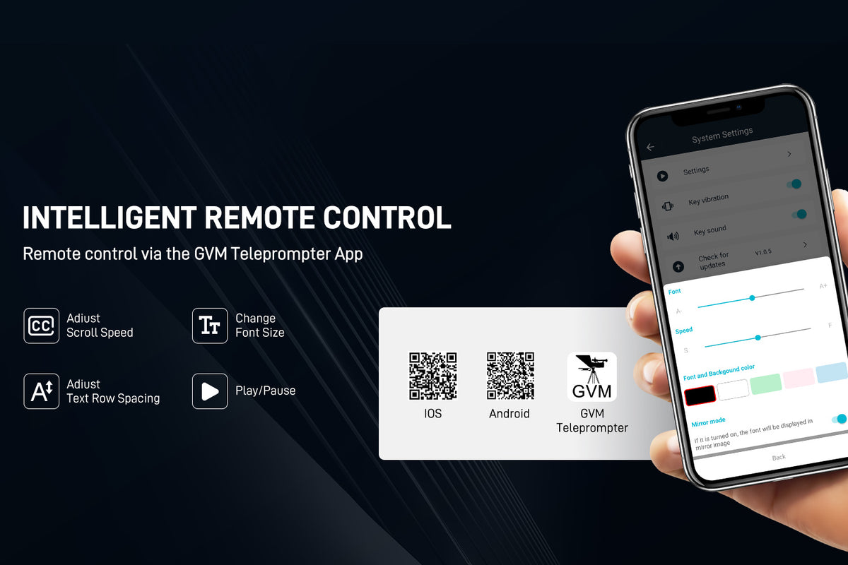 Intelligent Remote Control via GVM App
