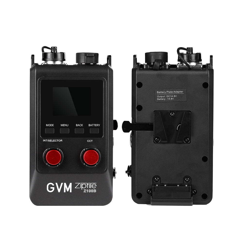 Zip Tile Z100B 100W Bicolor can be spliced, portable, support USB-C firmware upgrade light - GVM