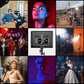 GVM 50W RGB  Bi-Color 3200K-5600K Studio Lights（Includes 2-Set NP-F750 batteries worth $99） - GVM