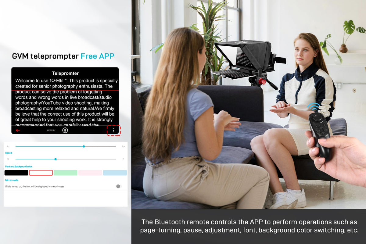 Intuitive APP & Remote Control 