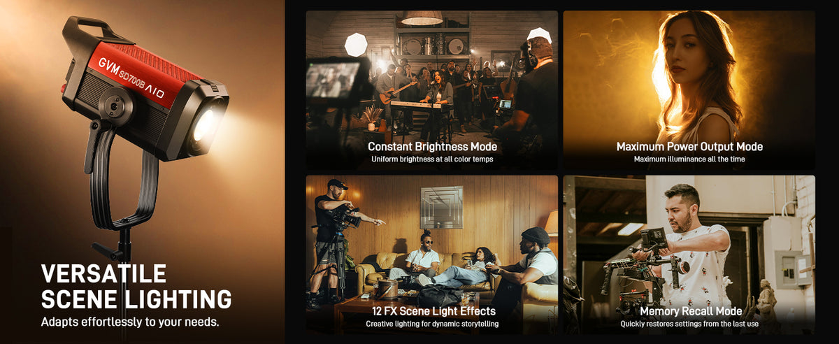 Versatile Scene Lighting