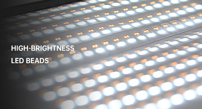 Highly visible LED beads