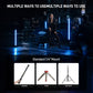 Bâton lumineux LED RGB GVM-BD60 (lot de 2) – Tubes lumineux RGB portatifs avec contrôle par application, 3200K–5600K, CRI 97+