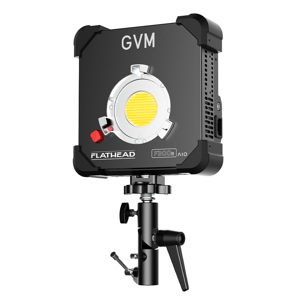 GVM F300B AIO 300W Portable LED Studio Panel Light - Professional Lighting On-the-Go - GVM
