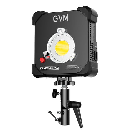GVM F300B AIO 300W Portable LED Studio Panel Light - Professional Lighting On-the-Go - GVM