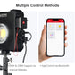 GVM F500B AIO 500W Bi-Color LED Video Light – Portable Flat Panel Film Light with App Control for Studio, YouTube and Filmmaking - GVM