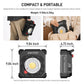 GVM F500B AIO 500W Bi-Color Cinema LED Panel - GVM