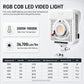GVM FA200C AIO RGB LED Video Light - Portable Flathead Panel