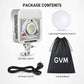 GVM FA200C AIO RGB LED Video Light - Portable Flathead Panel